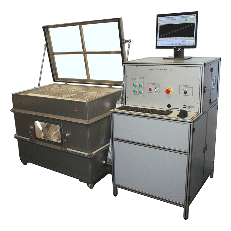 banc d'épreuve et d'étanchéité